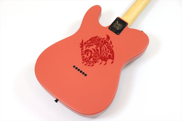画像6: Fender　Monster Hunter Rathalos Telecaster, Rosewood Fingerboard, Rathalos Red (6)