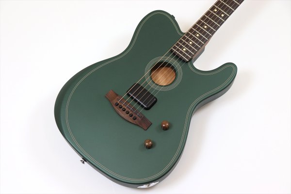 画像3: Fender　Limited Edition Acoustasonic Standard Telecaster, British Racing Green (3)