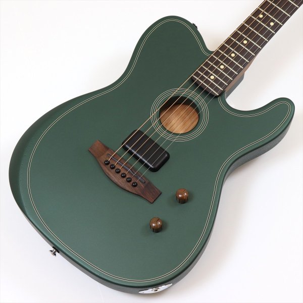 画像1: Fender　Limited Edition Acoustasonic Standard Telecaster, British Racing Green (1)