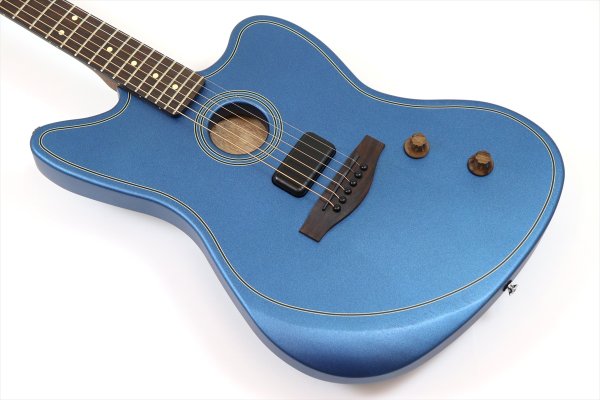画像8: Fender　Limited Edition Acoustasonic Standard Jazzmaster, Lake Placid Blue (8)