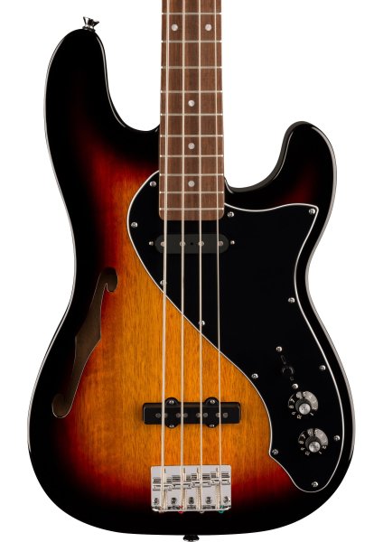 画像3: Squier by Fender　Paranormal Precision Bass Thinline SJ, 3-Color Sunburst (3)