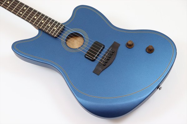 画像8: Fender　Limited Edition Acoustasonic Standard Jazzmaster, Lake Placid Blue (8)