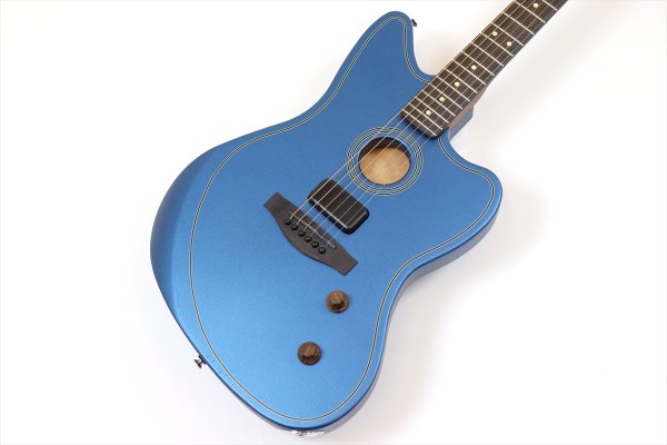 画像3: Fender　Limited Edition Acoustasonic Standard Jazzmaster, Lake Placid Blue (3)