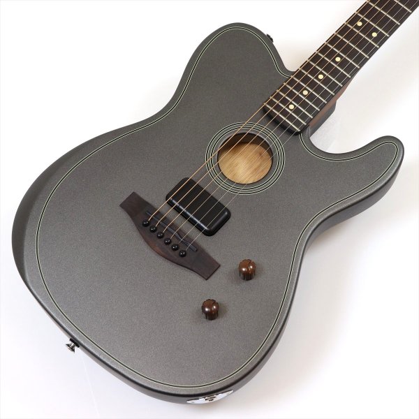画像1: Fender　Limited Edition Acoustasonic Standard Telecaster, Charcoal Frost Metallic (1)