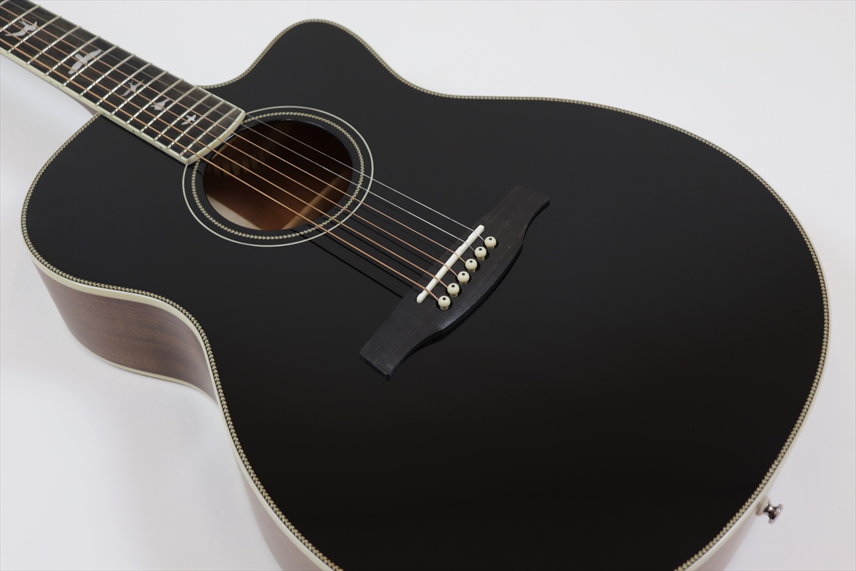 PRS (Paul Reed Smith) SE Angeles A20E Black Top Satin Back